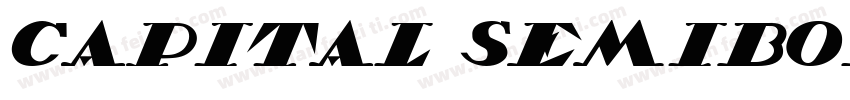 Capital Semibold字体转换